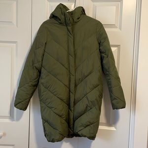 Woolrich Olive green coat!